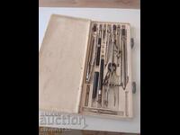 Old Soviet drawing set "Compasses"