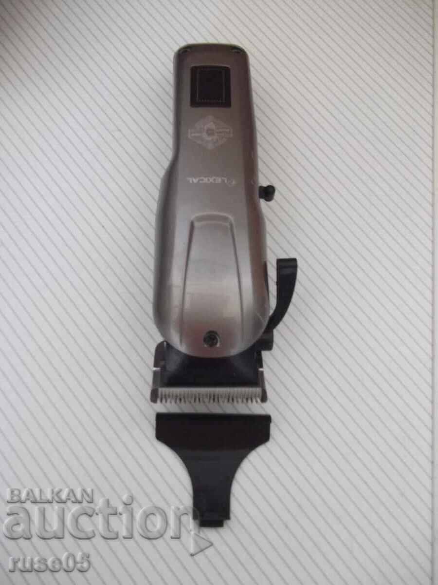 "LEXICAL - LHC-5671" hair clipper, working - 6