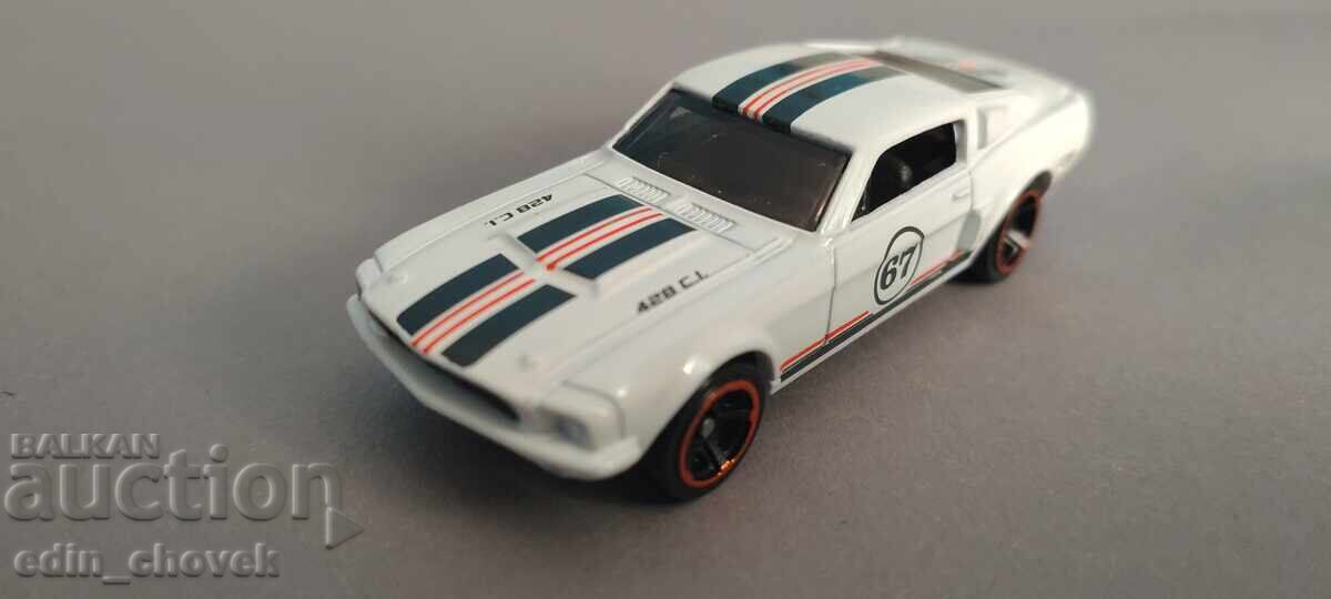 Hotwheels '67 Ford Mustang Shelby GT500