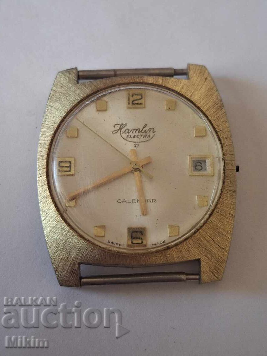 Ceas Hamlin Electra placat cu aur cu preț € 5.00 | 9.78 BGN