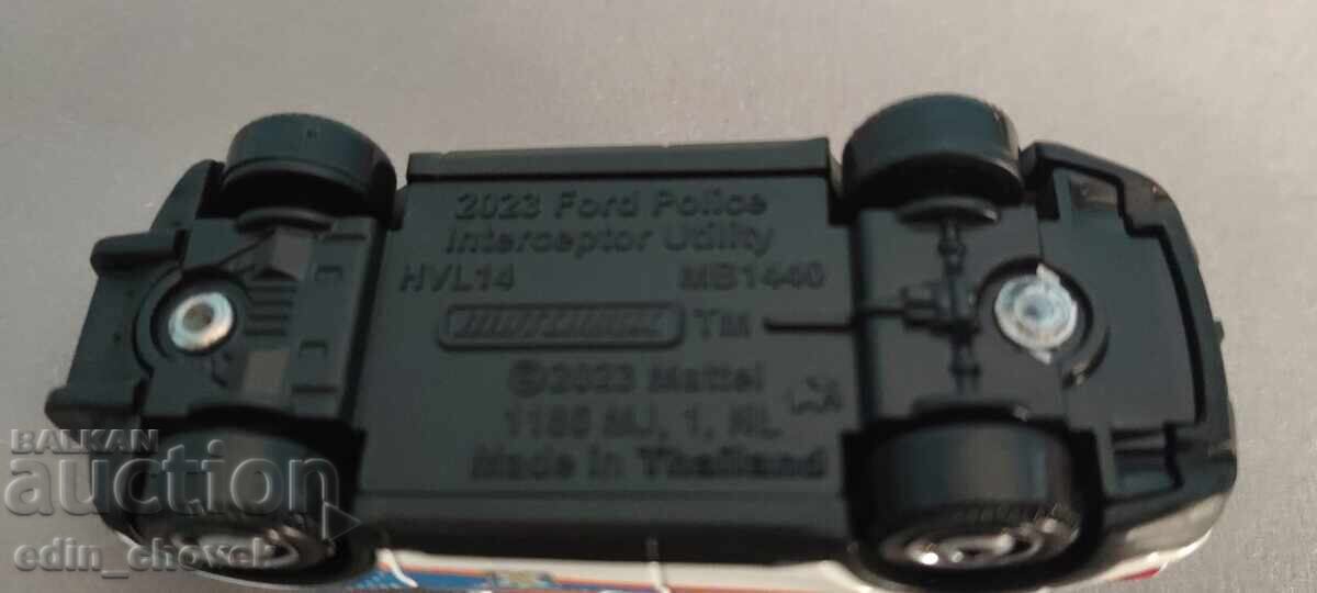 Δημοπρασία Matchbox Ford Police Interceptor Utility λευκό