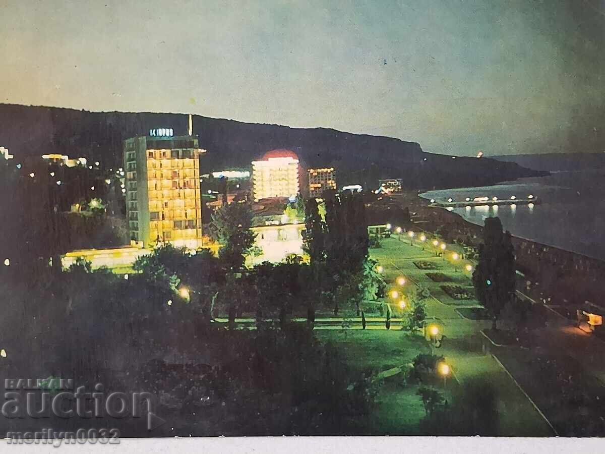 Fotografie vedere poștală Varna 1965