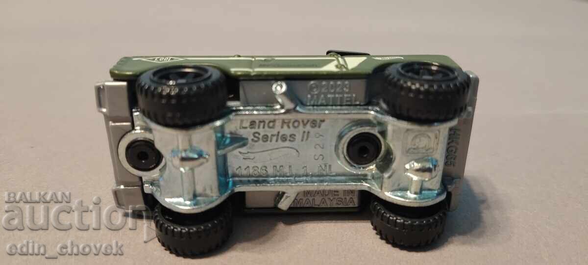 Licitație HotWheels Land Rover Series II
