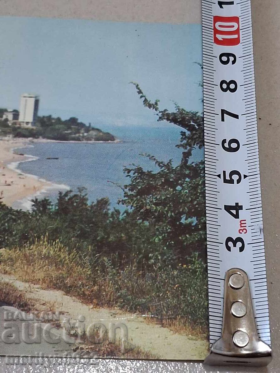 Снимка пощенска картичка Варна 1960г Крайбрежието - 6