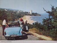 Carte poștală foto Varna 1960 Litoralul