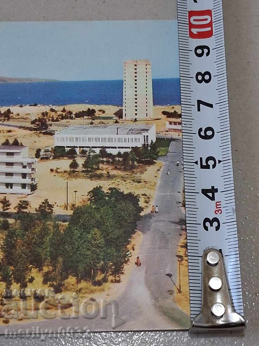 Снимка пощенска картичка Несебър 1963г Слънчев бряг - 7