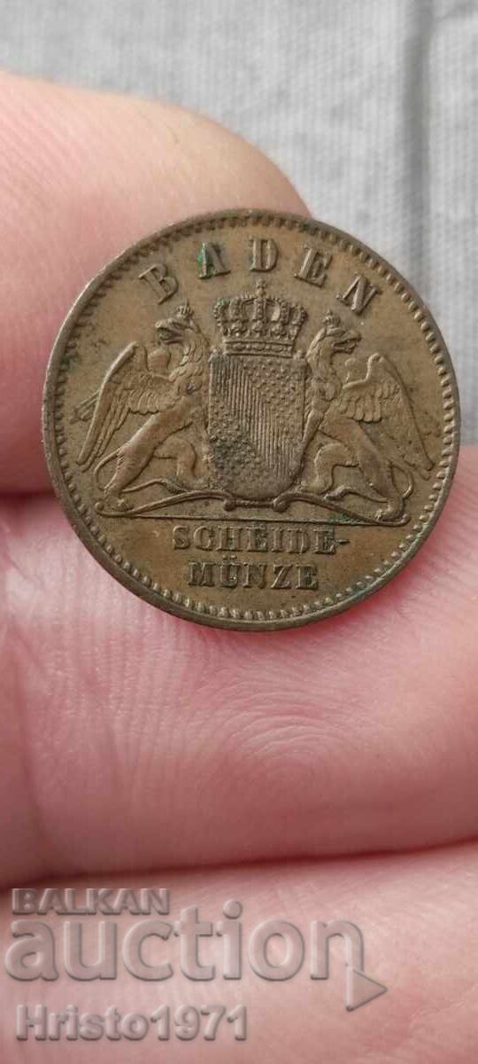 1/2 kreuzer 1871 Baden with price € 30.00 | 58.68 BGN 1/2 kreuzer 1871 Baden with price € 30.00 | 58.68 BGN