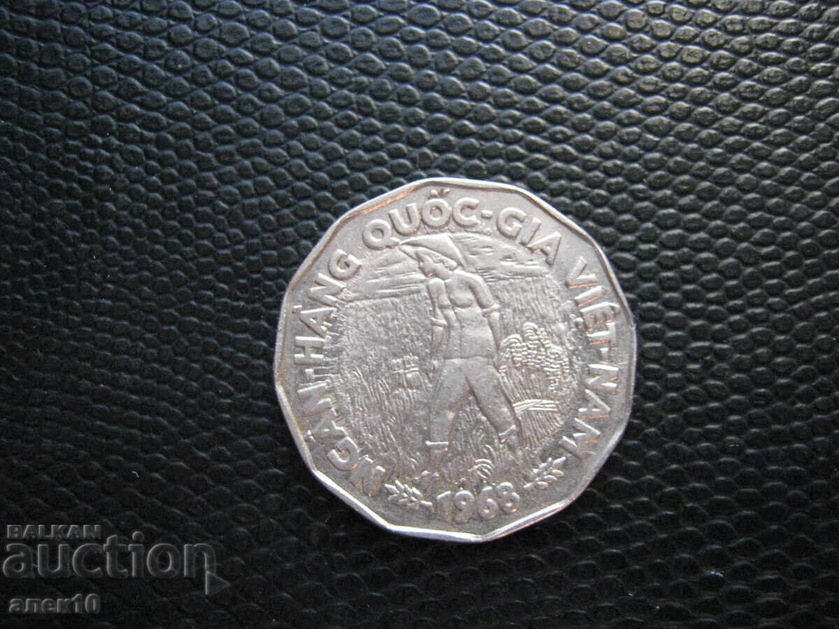 Vietnamul de Sud 20 dong 1968 m