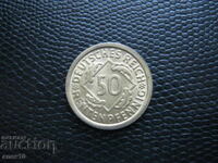 Германия  50  пфенинг  1924   м
