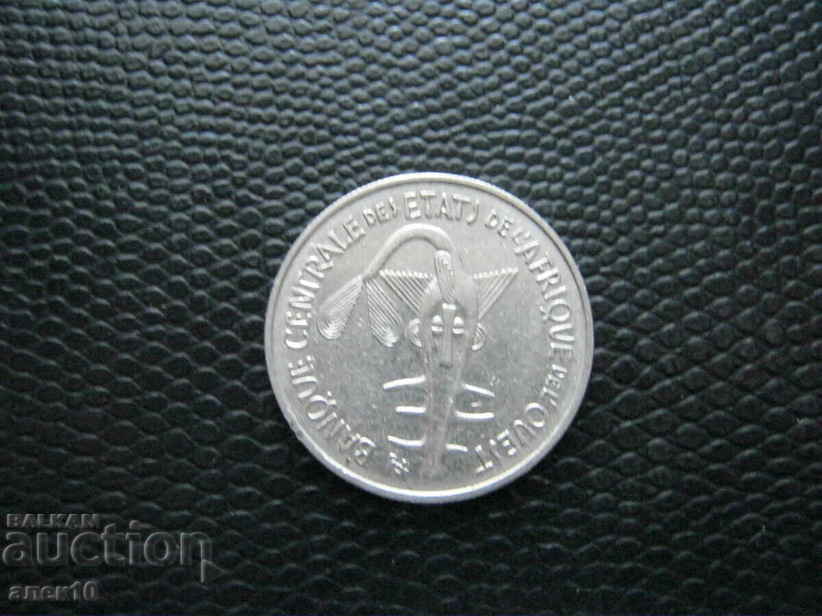 Africa de Vest 100 franci 1967 m
