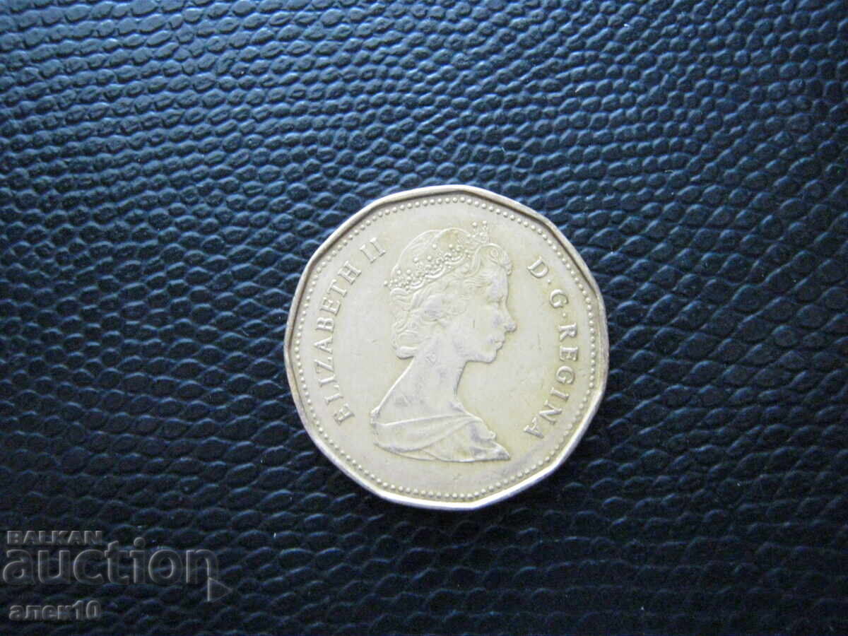 Canada 1 dolar 1988 m cu preț € 0.45 | 0.88 BGN