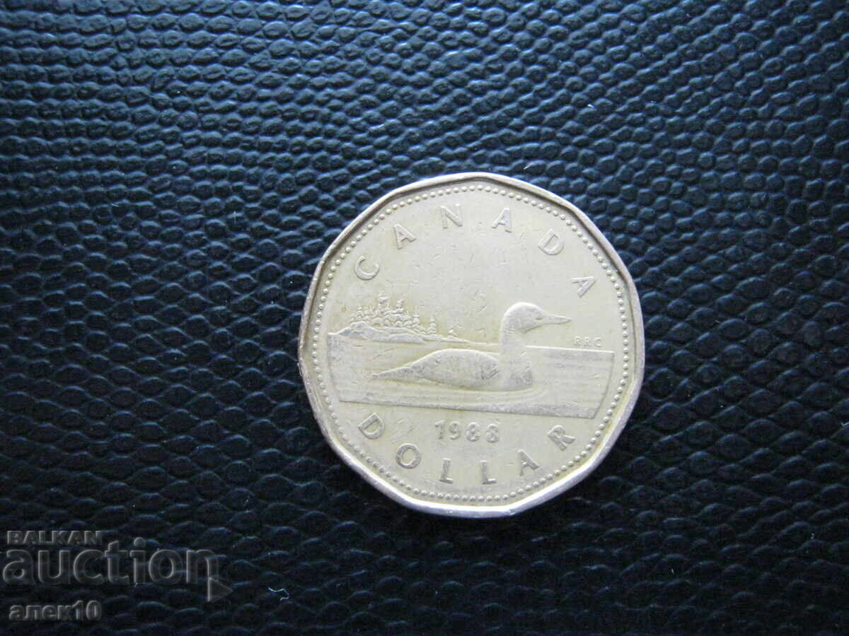 Canada 1 dolar 1988 m