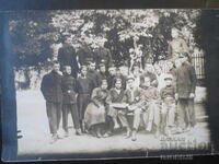 Fotografie veche, 8.VI.1925, Nicopole, Grădina orașului
