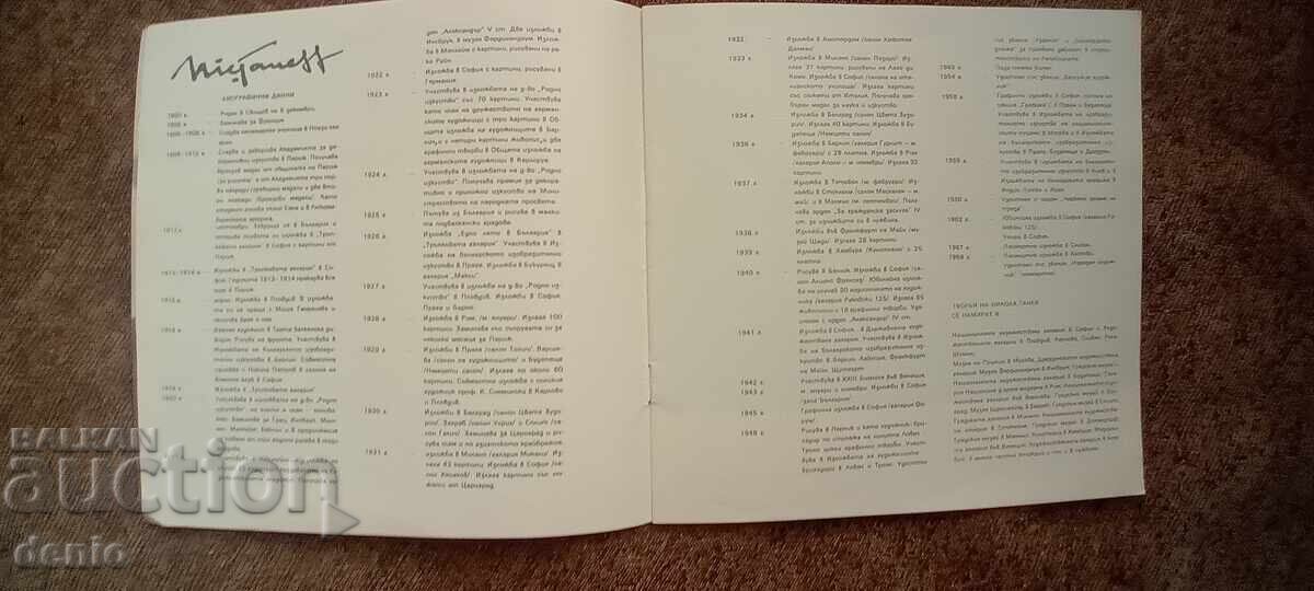 Παλαιός πίνακας, Νικόλα Τάνεφ;, 1925, πορτρέτο - 12