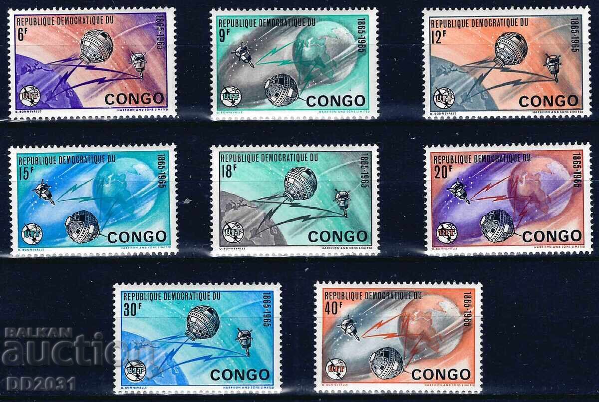 RD Congo 1965 - spațiu sateliți MNH