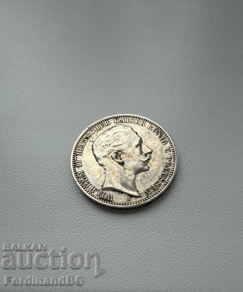 3 Marks 1910. Letter A