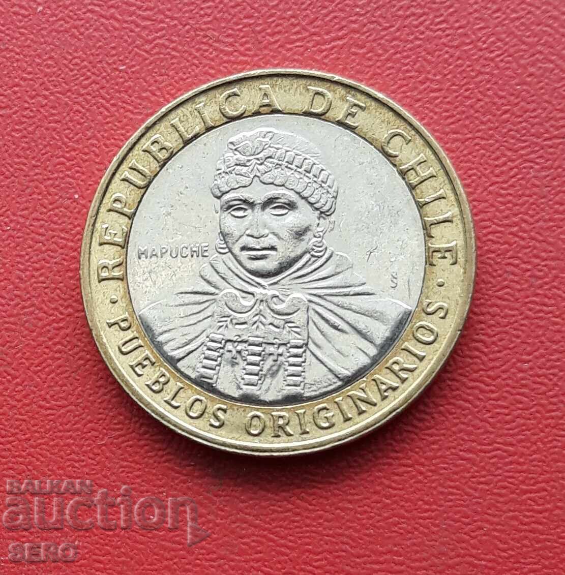 Chile-100 pesos 2015 cu preț € 0.20 | 0.39 BGN