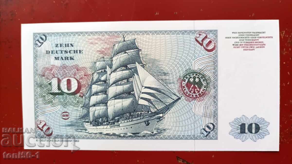 Germania 10 mărci 1980 UNC cu preț € 25.00 | 48.90 BGN