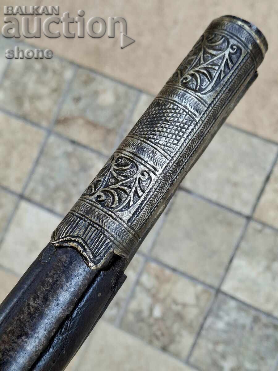 Pistol cu cremene, pușcă, șisane, boilie, cremene - 7