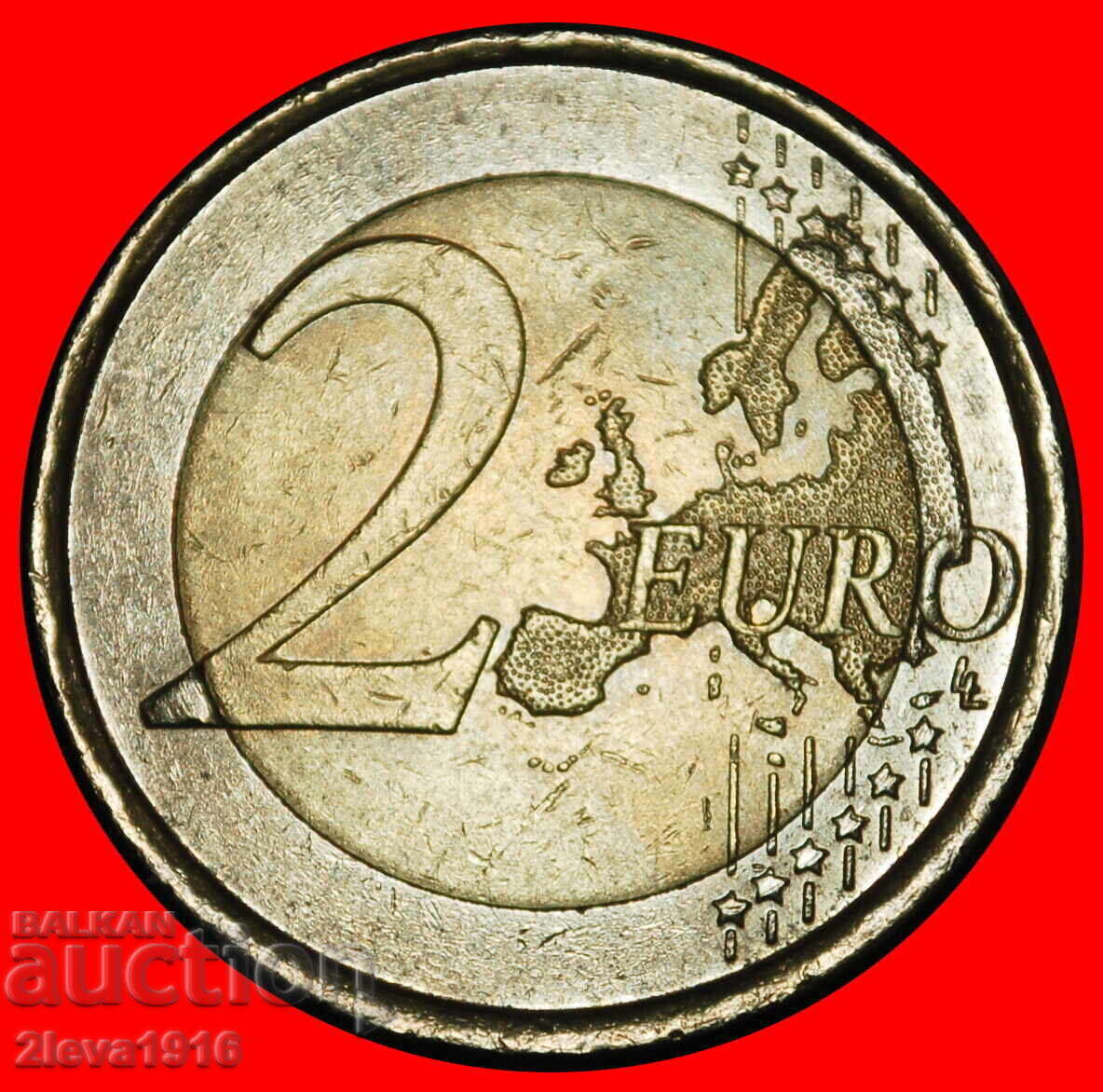 ★ NON-PHALLIC ISLAMIC COLUMNS: SPAIN★ 2 EUROS 2010 DIES I r1 with price € 3.39 | 6.63 BGN
