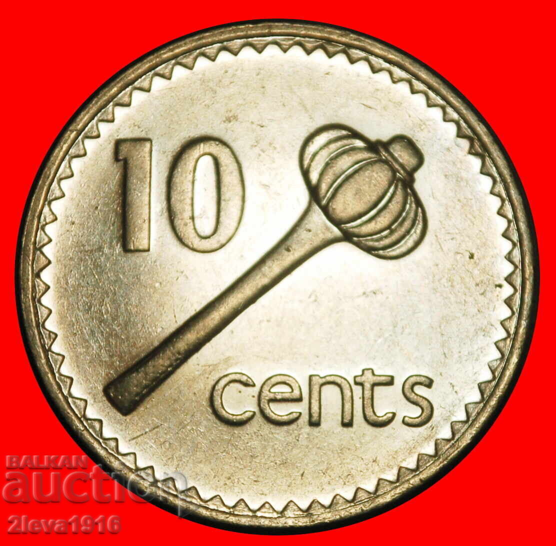 Ⰺ CANADA 1969-2006:FIJI★10 CENȚI 1990 ELISABETA A II-A 1953-2022