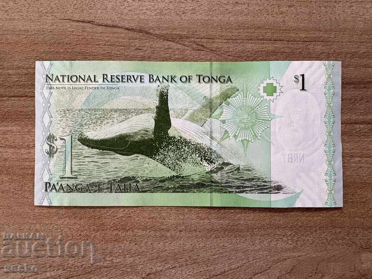 Tonga - 1 pa'anga (2009) UNC cu preț € 3.50 | 6.85 BGN Tonga - 1 pa'anga (2009) UNC cu preț € 3.50 | 6.85 BGN