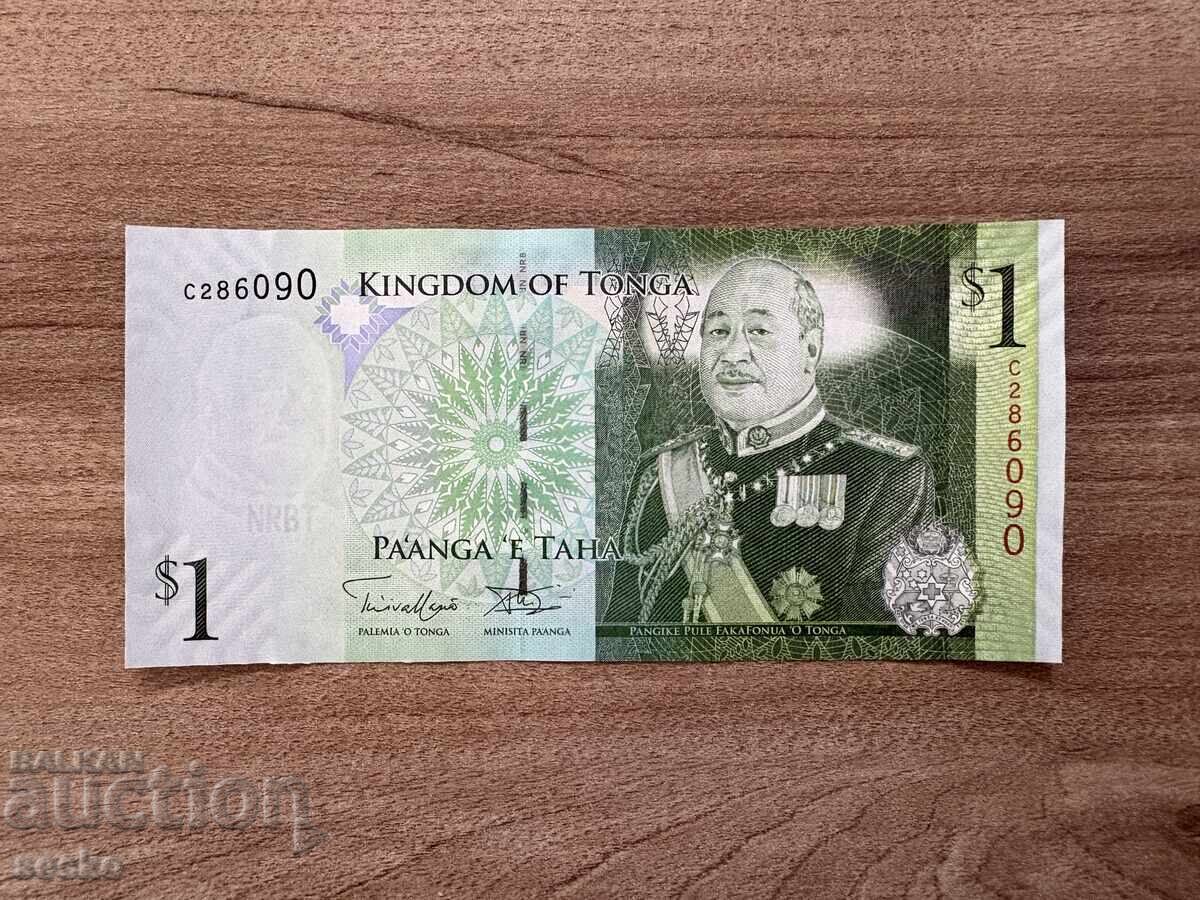 Tonga - 1 pa'anga (2009) UNC Tonga - 1 pa'anga (2009) UNC