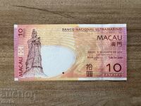 Macau - 10 Patacas (2010) UNC