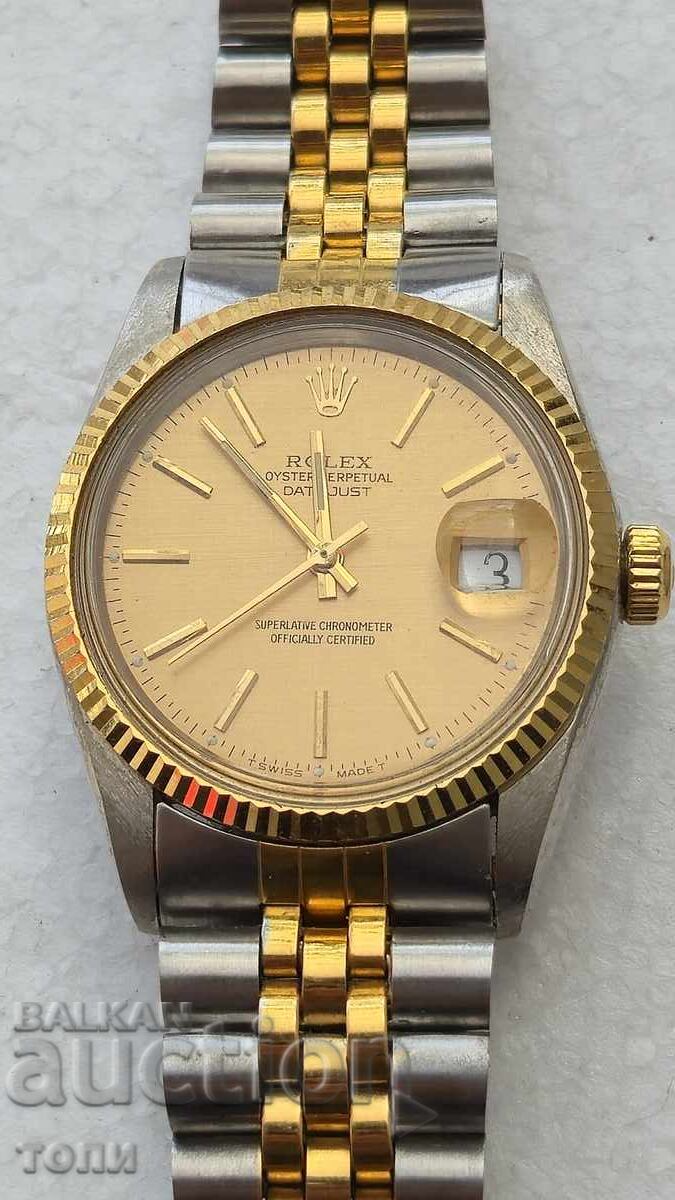 ROLEX QUARTZ RAR REPLICĂ FUNCȚIONEAZĂ FĂRĂ GARANȚIE BZC !!!! cu preț € 11.00 | 21.51 BGN