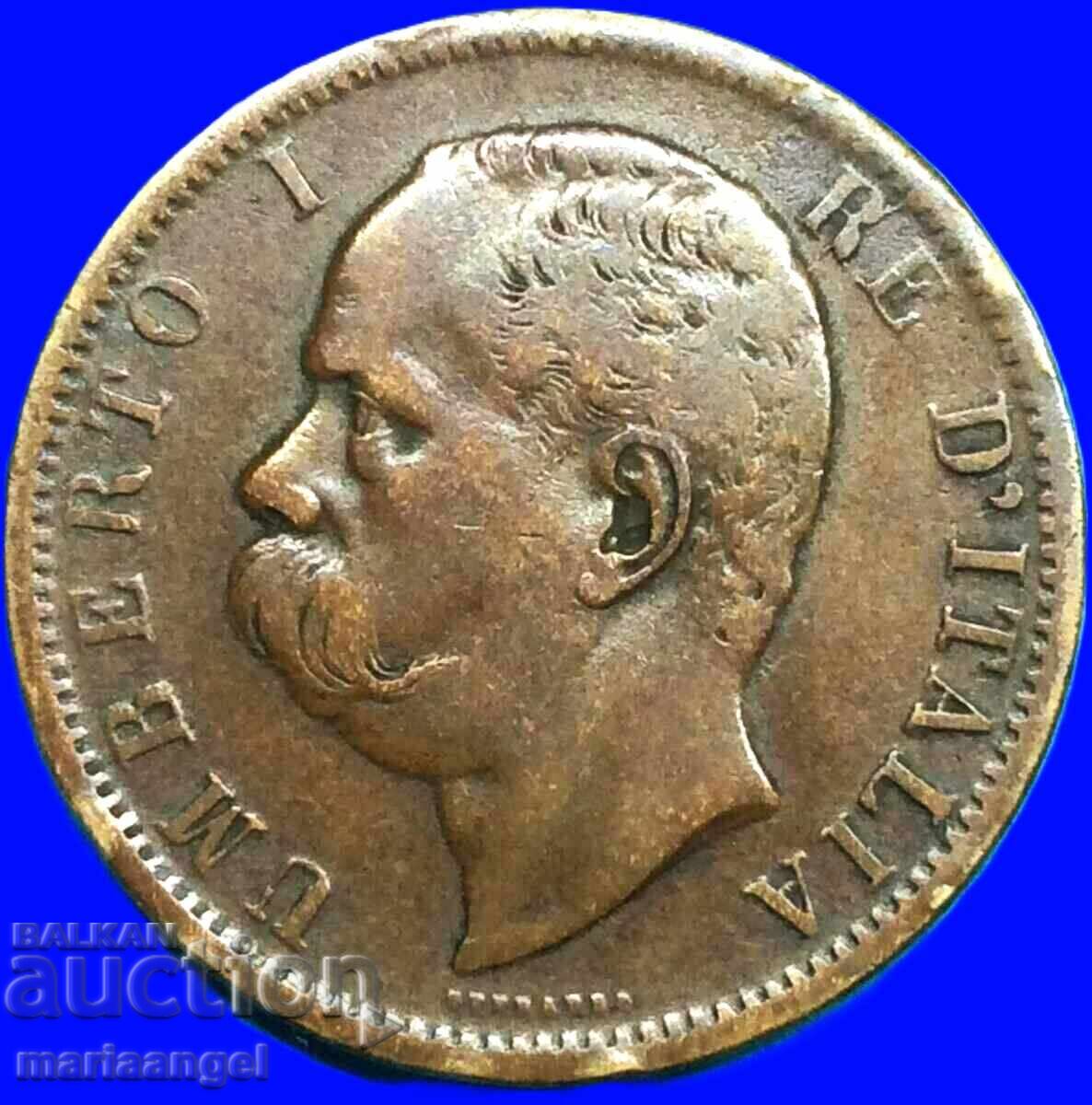 Auction  Italy - 10 centesimi 1894 Umberto I 30mm