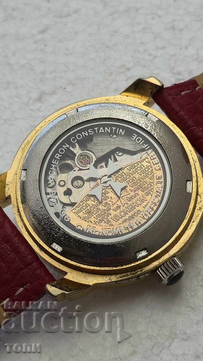 VACHERON CONSTANTIN AUTOMAT RĂR REPLICĂ FUNCȚIONEAZĂ FĂRĂ GARANȚIE - 5