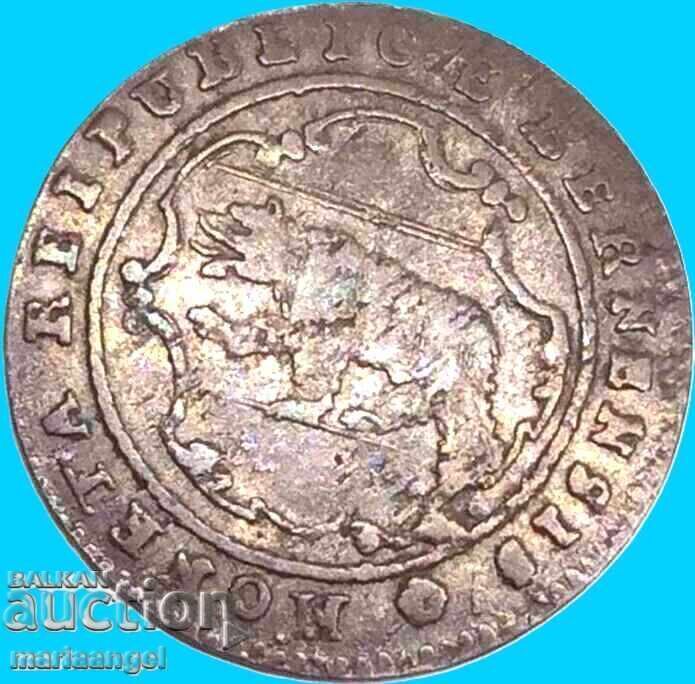 Switzerland 1788 1 Kreuzer Canton Bern Bear - 5