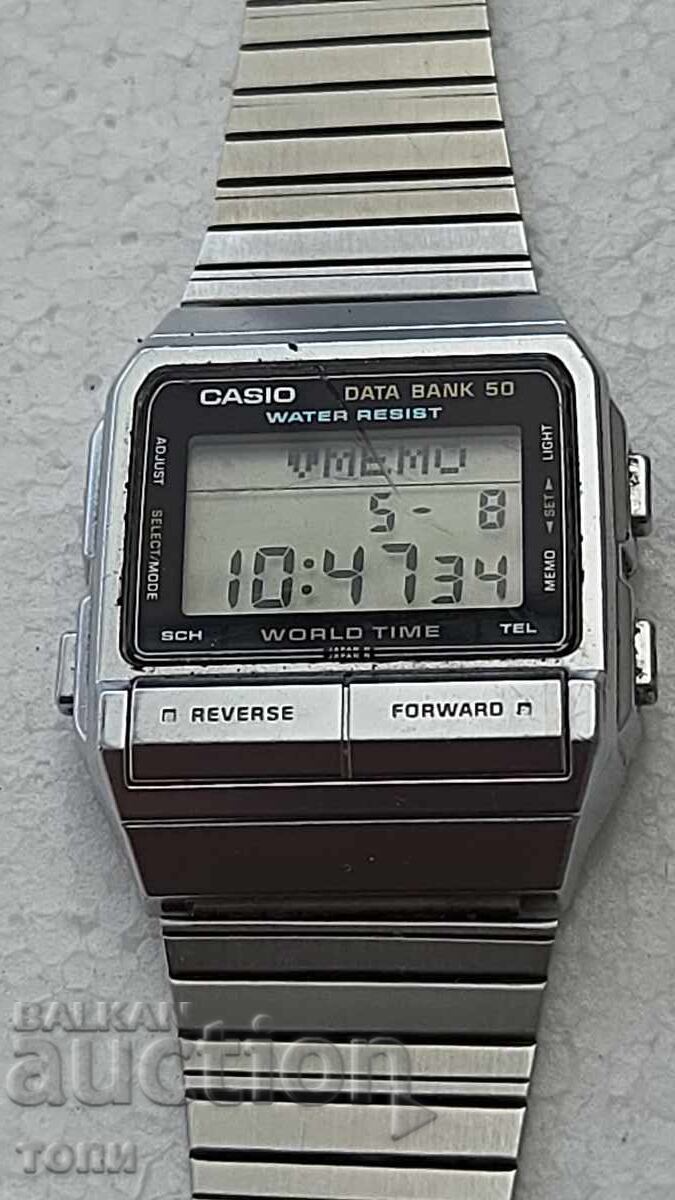 Licitație CASIO CHRONOGRAPH QUARTZ JAPONIA LUCRĂRI RARE FĂRĂ GARANȚIE BZC