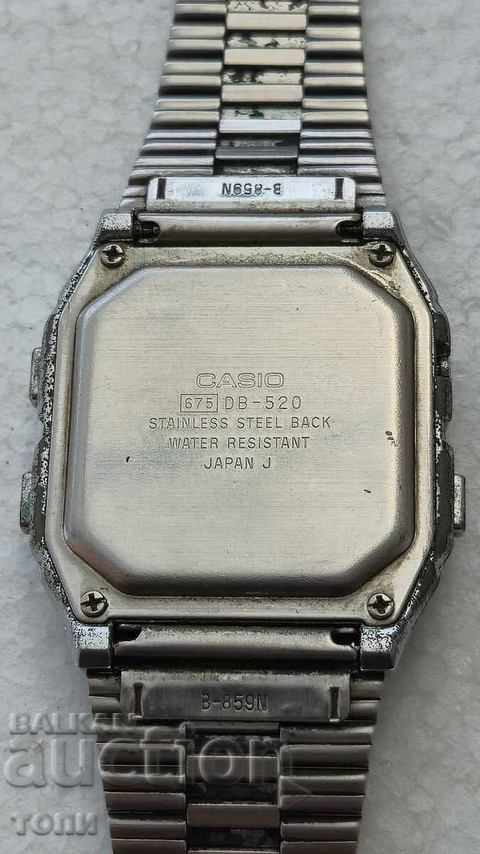 Livrarea CASIO CHRONOGRAPH QUARTZ JAPONIA LUCRĂRI RARE FĂRĂ GARANȚIE BZC
