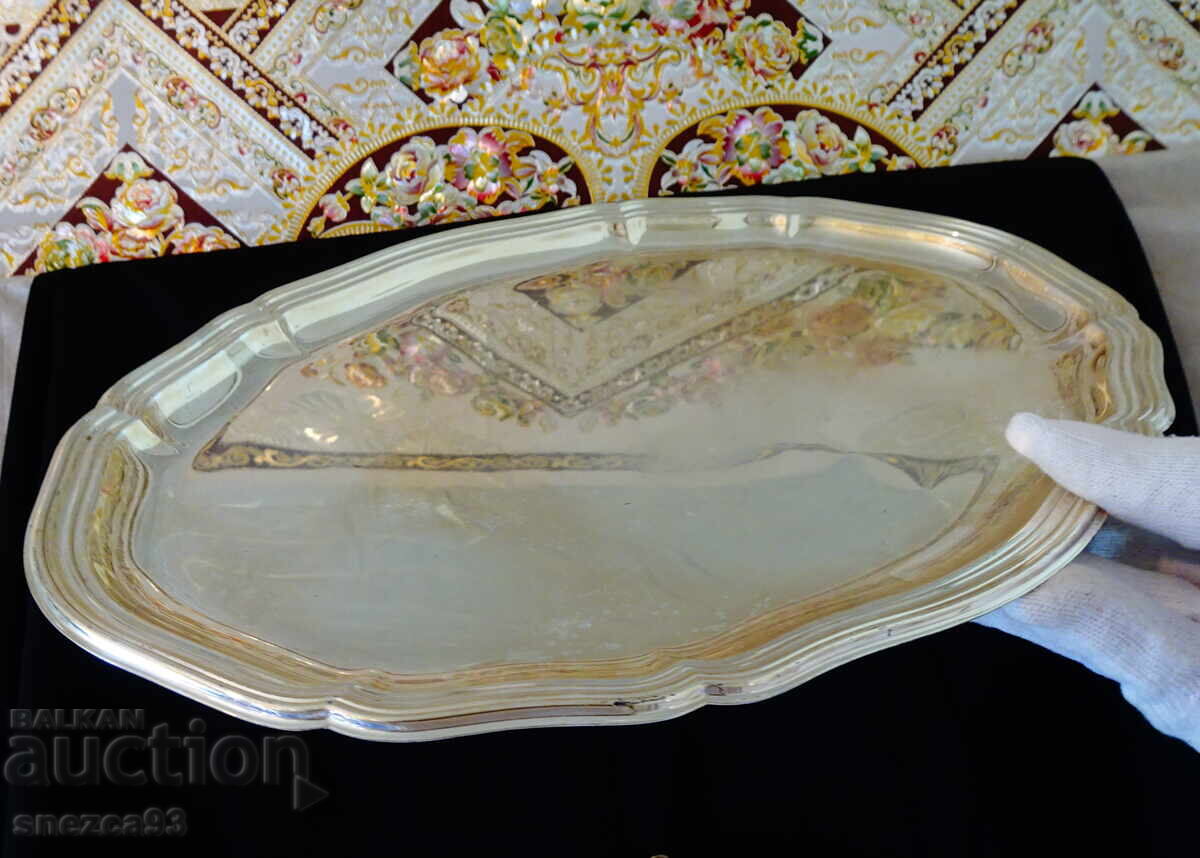 Tavă argintată, platou Quist, 35 cm - 5