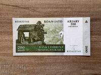 Μαδαγασκάρη - 200 αριάρι/1000 φράγκα (2004) UNC