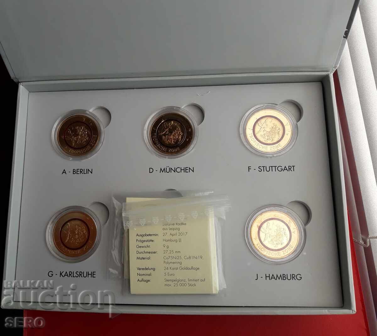 Germania-SET 2017 de la 5x5 euro anul 2017