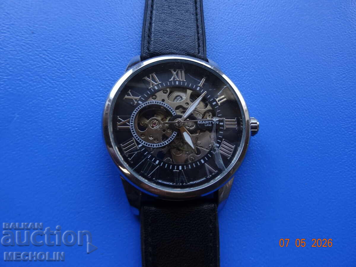 CEAS DE COLECȚIE AUTOMAT MARTIN LINE SKELETON cu preț € 70.00 | 136.91 BGN CEAS DE COLECȚIE AUTOMAT MARTIN LINE SKELETON cu preț € 70.00 | 136.91 BGN