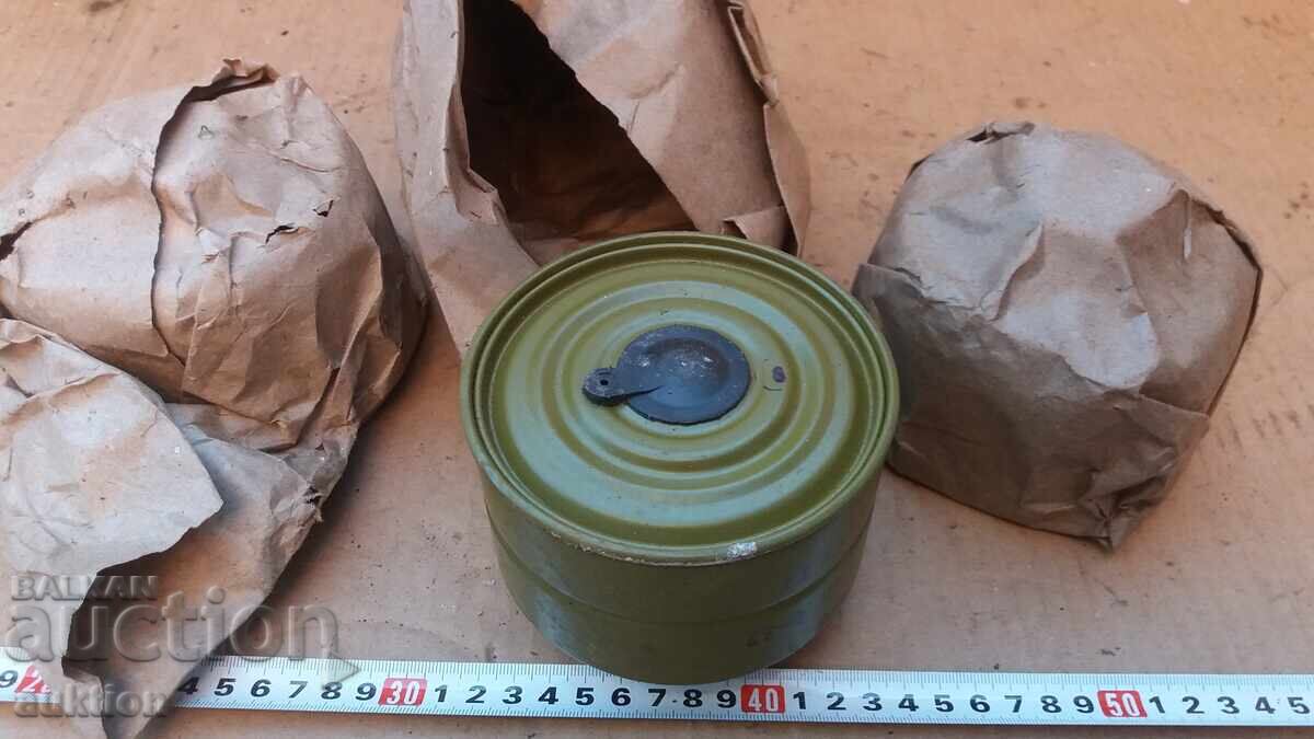 Auction LOT OF 3 GAS MASK FILTERS IN PACKAGING Auction LOT OF 3 GAS MASK FILTERS IN PACKAGING