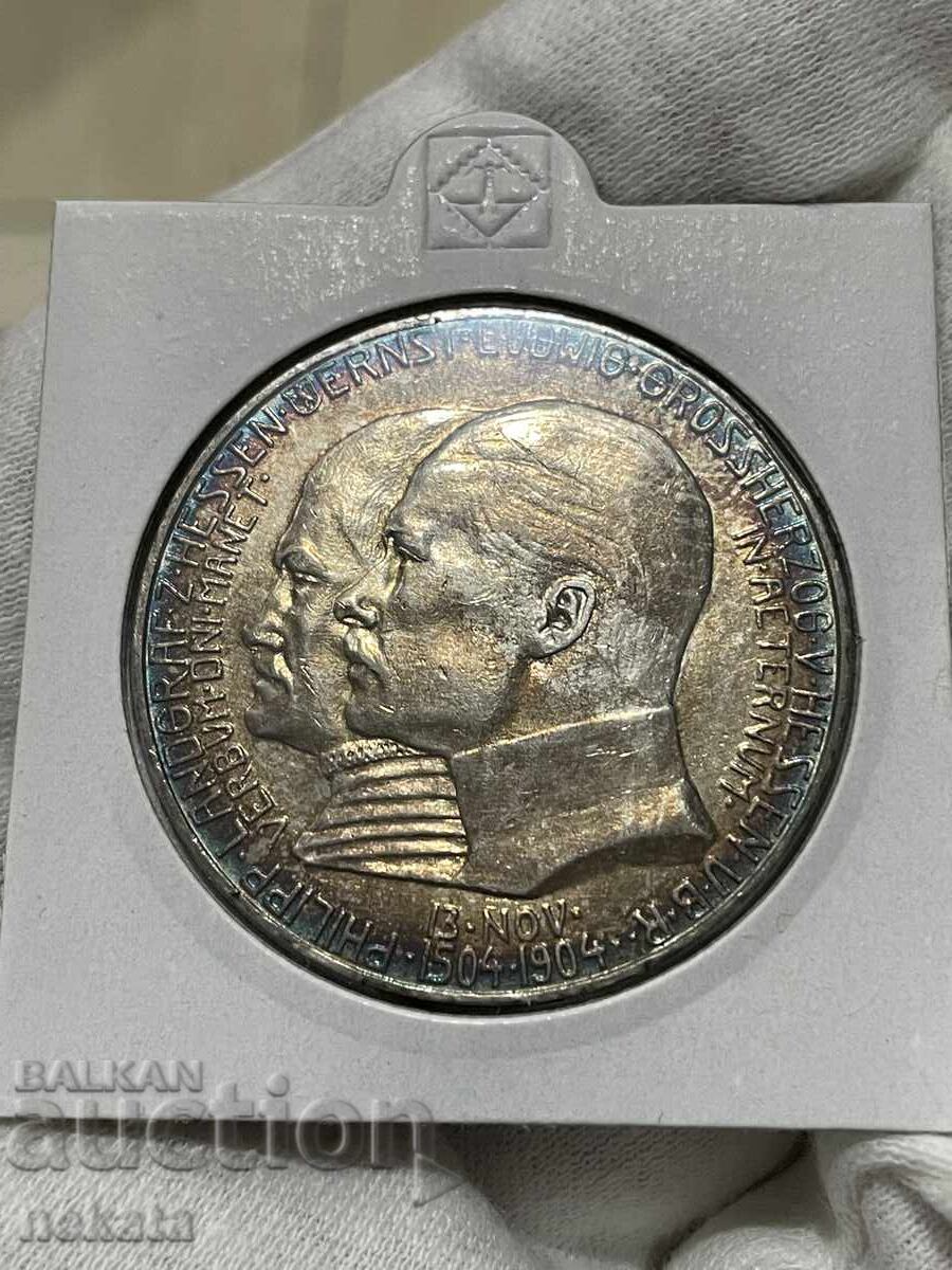 Imperiul German 5 mărci, 1904, Hessa