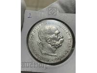 Austria 5 coroane, 1900. Împăratul Franz Joseph I