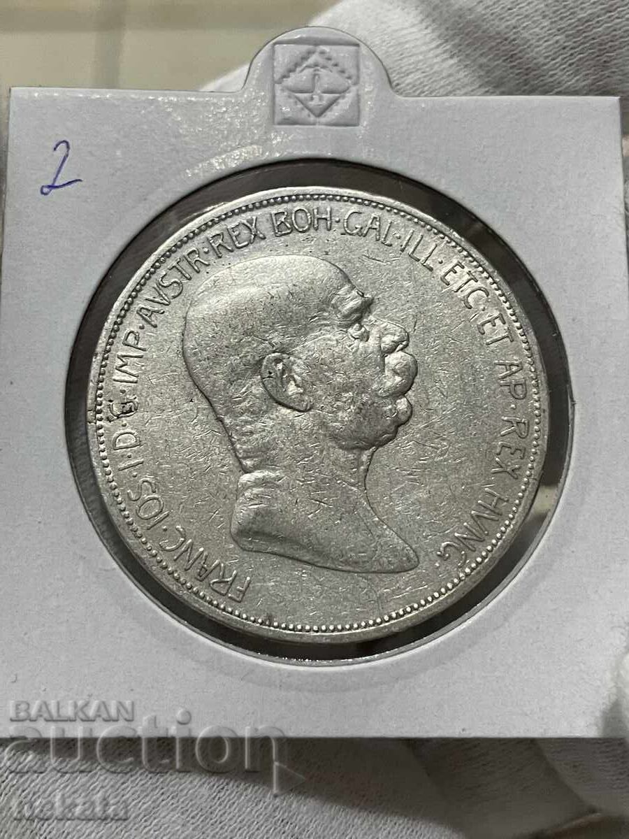 Austria 5 Corona, 1909 Emperor Franz Joseph I