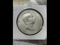 Austria 5 coroane, 1909. Împăratul Franz Joseph I