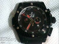 Όμορφο ρολόι HUBLOT quartz λειτουργεί άψογα, δεν έχει μπαταρία