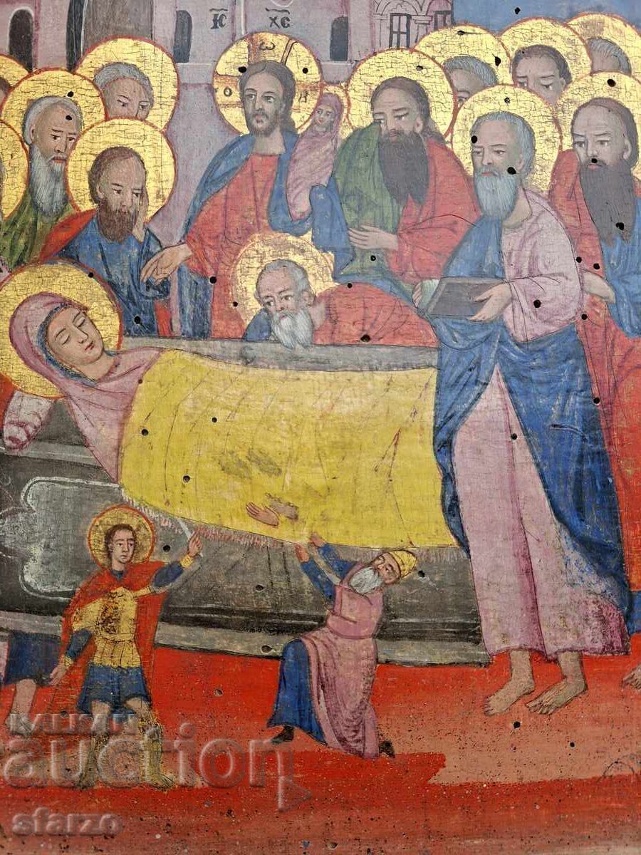Veche icoană bulgărească, secolul XIX - 5 Veche icoană bulgărească, secolul XIX - 5