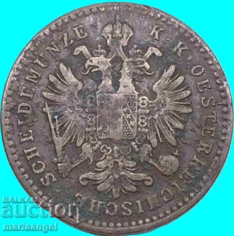 Livrarea 1 kreĭtser 1859 Austria A - Viena