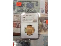 50 франка 1904  MS61 NGC