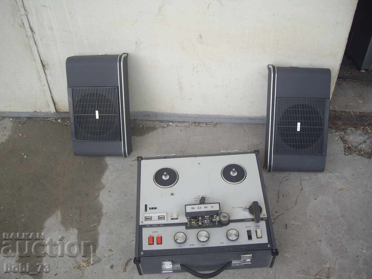 Old ''Sony'' tape recorder - 5