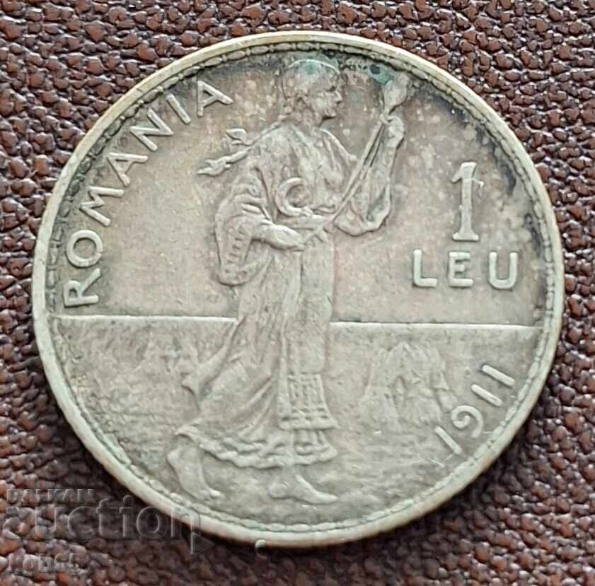 1 leu 1911 România cu preț € 14.99 | 29.32 BGN