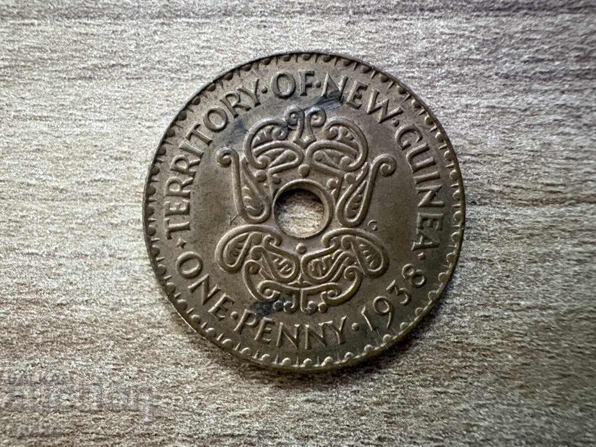 New Guinea - 1 penny (1938)